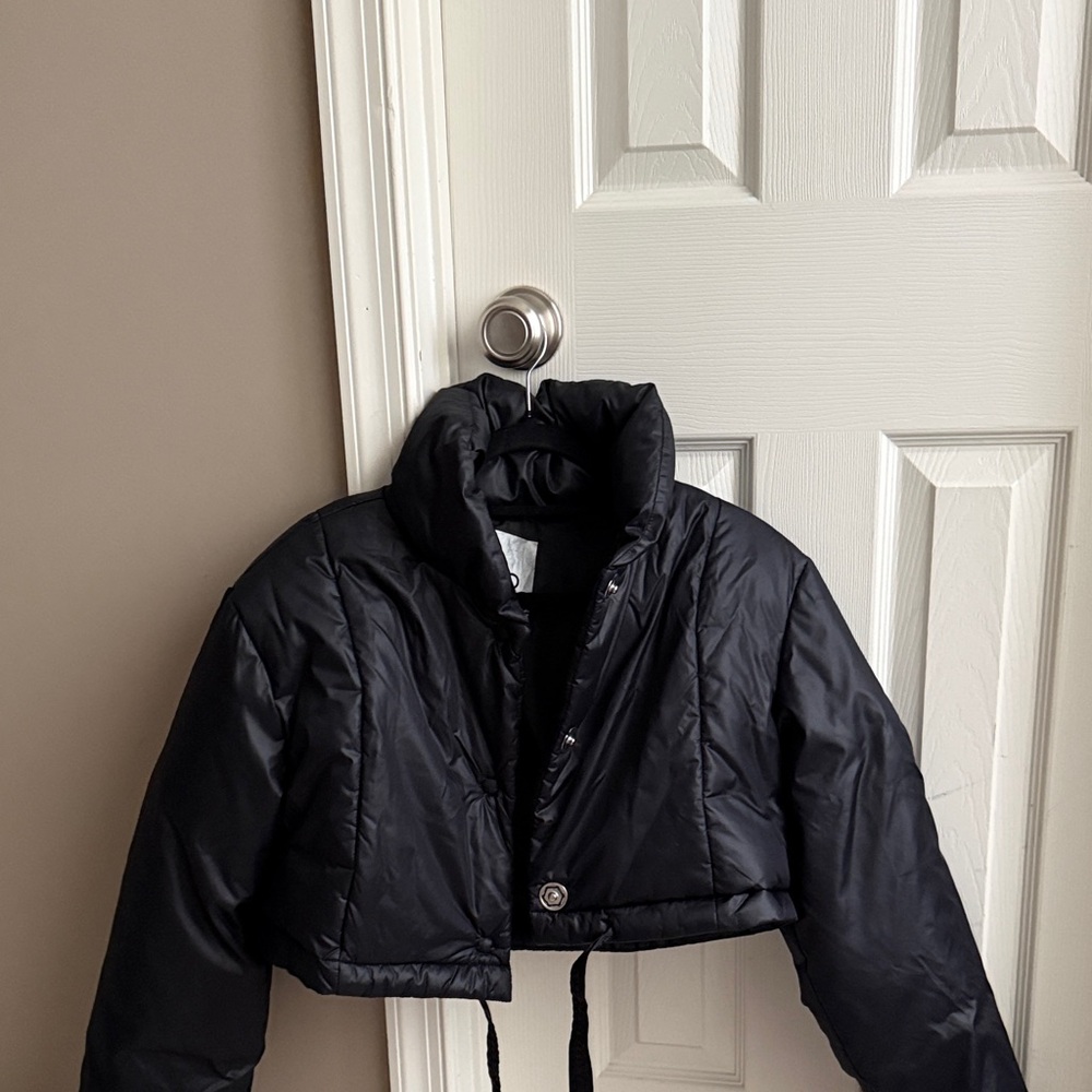 GAP Black Puffer Jacket